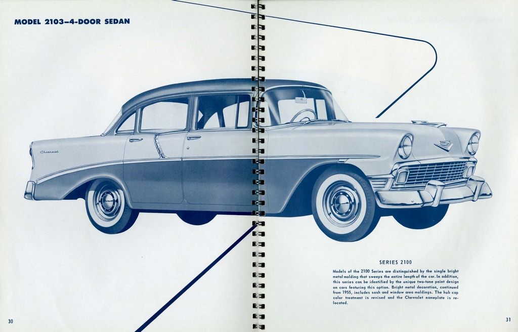1956 Chevrolet Engineering Features Brochure Page 70